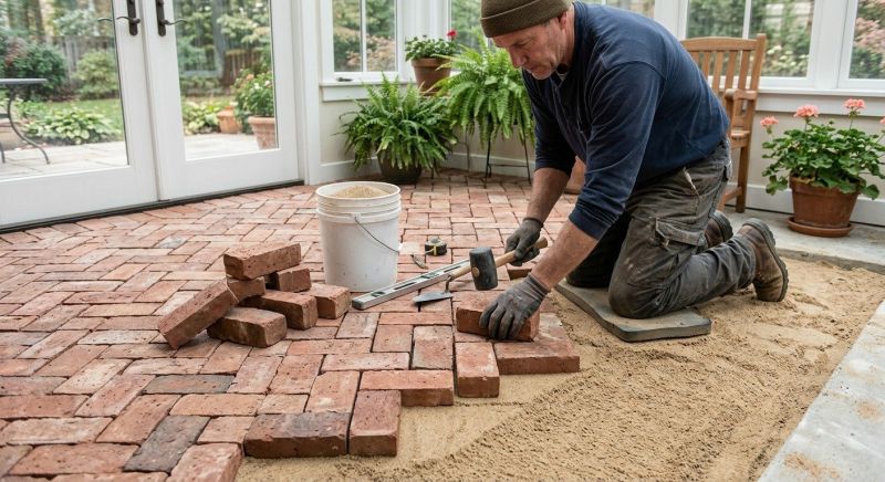 Brick Landscaping Installation in Norwalk, CT