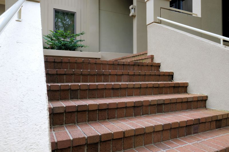 Brick Stairs Installation in Worcester, MA