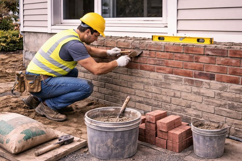 Brickwork Installation in Boston, MA